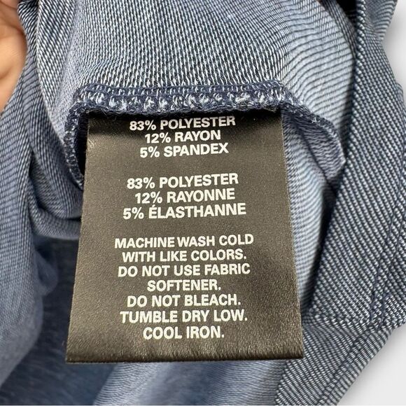 OGIO Short Sleeve Polo Shirt with Automobili Rally Patch in Blue Men’s Size XL - Picture 5 of 6